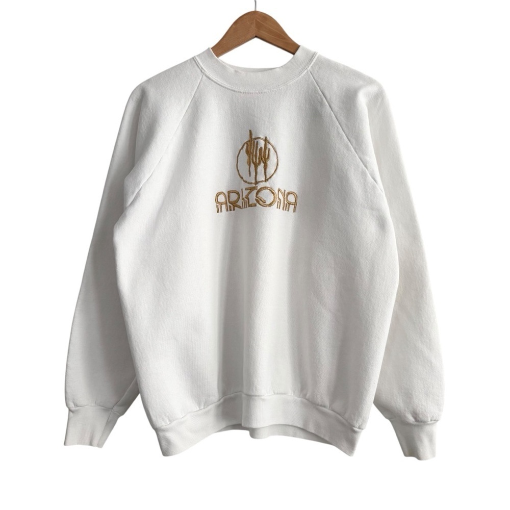 Vintage Arizona Gold Embroidered Scoop Neck Sweatshirt